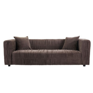 PLISSE ΚΑΝΑΠΕΣ 3ΘΕΣΙΟΣ ΚΑΦΕ 228x97x70cm