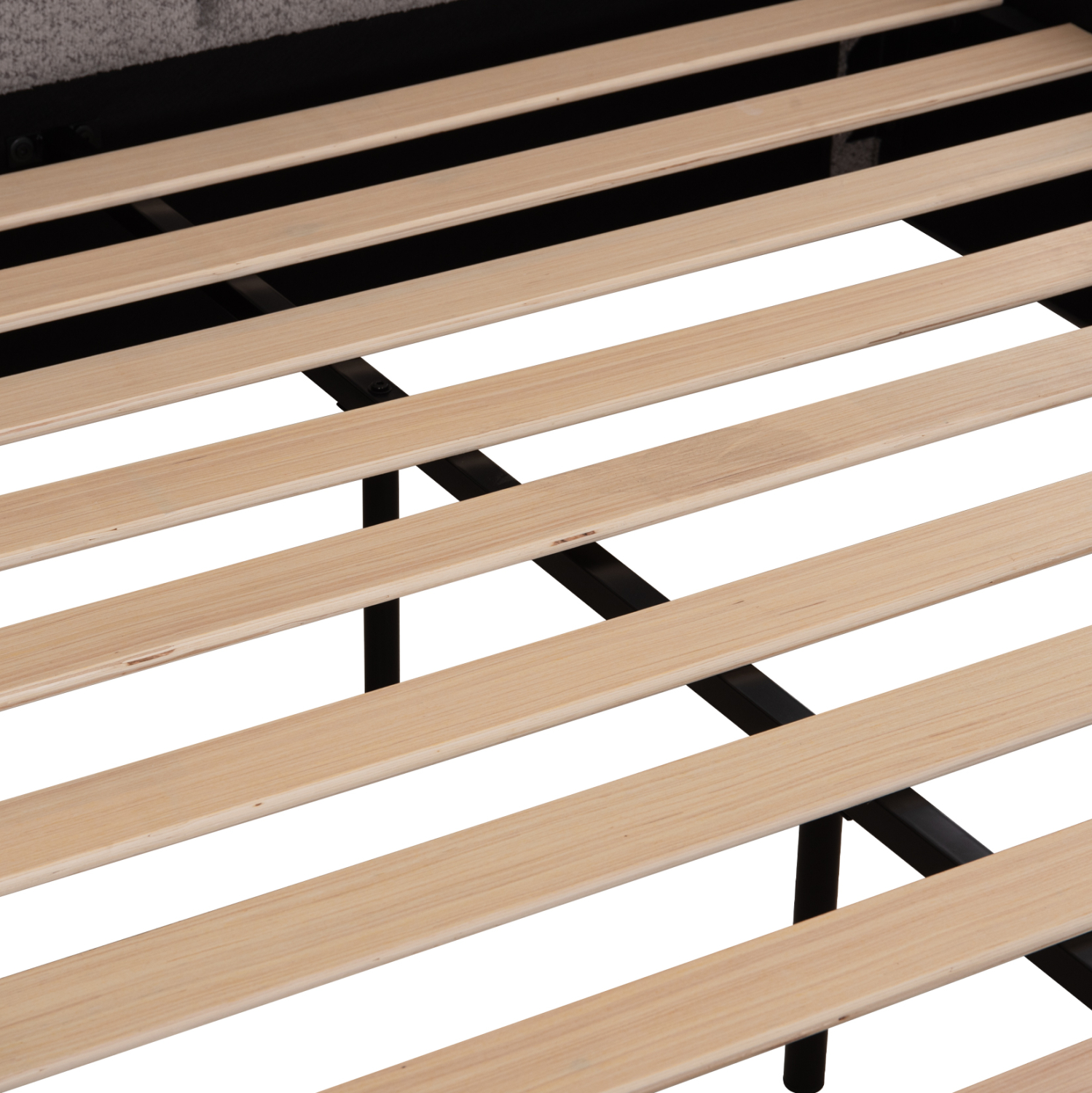 ΚΡΕΒΑΤΙ ΔΙΠΛΟ ΓΚΡΙ CHENILLE ΥΦΑΣΜΑ-- ΓΙΑ ΣΤΡΩΜΑ 160x200εκ