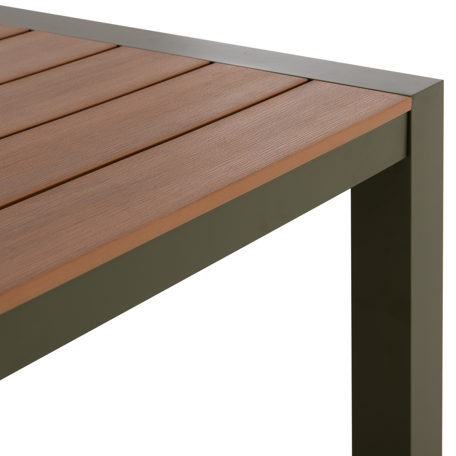 ΣΕΤ ΤΡΑΠΕΖΑΡΙΑΣ ΕΞ.ΧΩΡΟΥ 5ΤΜΧ HILLIARD OLIVE GREEN ΑΛΟΥΜΙΝΙΟ-POLYWOOD