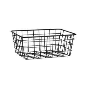 ΚΑΛΑΘΙ ΟΡΓΑΝΩΣΗΣ ΜΕΤΑΛΛΙΚΟ 22x16x12cm ΜΑΥΡΟ