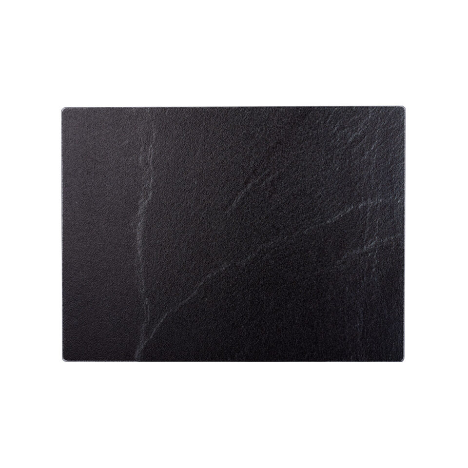 ΓΥΑΛΙΝΗ ΕΠΙΦΑΝΕΙΑ ΚΟΠΗΣ ΑΝΑΓΛΥΦΗ BLACK MARBLE 30.5X41cm