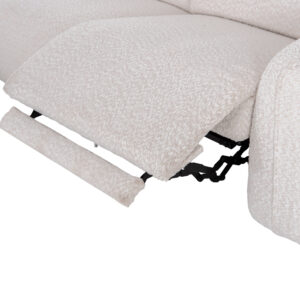 ΚΑΝΑΠΕΣ ΑΡΙΣΤΕΡΗ ΓΩΝΙΑ 3Θ ΜΕ RECLINE VALENTE ΜΠΕΖ ΥΦΑΣΜΑ 275x160x104Yεκ