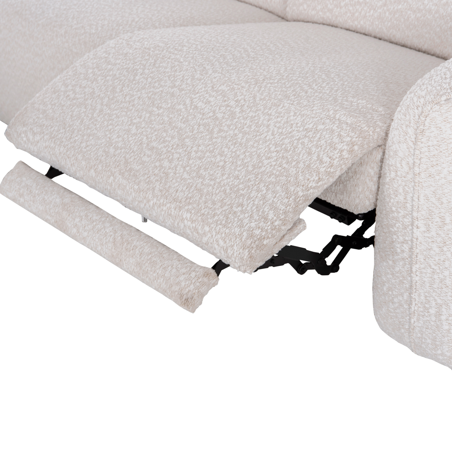 ΚΑΝΑΠΕΣ ΑΡΙΣΤΕΡΗ ΓΩΝΙΑ 3Θ ΜΕ RECLINE VALENTE ΜΠΕΖ ΥΦΑΣΜΑ 275x160x104Yεκ