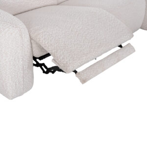 ΚΑΝΑΠΕΣ ΔΕΞΙΑ ΓΩΝΙΑ 3Θ ΜΕ RECLINE VALENTE ΜΠΕΖ ΥΦΑΣΜΑ 275x160x104Yεκ