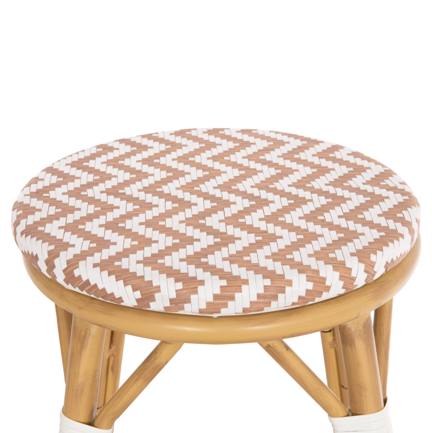 ΣΚΑΜΠΟ ΑΛΟΥΜΙΝΙΟΥ ΜΕΣ.ΥΨΟΥΣ BAMBOO LOOK ΦΥΣΙΚΟ & TEXTILENE 43x43x65Υεκ
