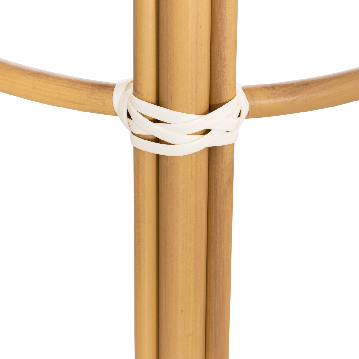 ΣΚΑΜΠΟ ΑΛΟΥΜΙΝΙΟΥ ΜΕΣ.ΥΨΟΥΣ BAMBOO LOOK ΦΥΣΙΚΟ & TEXTILENE 43x43x65Υεκ