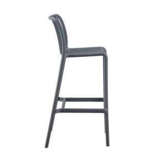ΣΚΑΜΠΟ BAR ΠΟΛΥΠΡΟΠΥΛΕΝΙΟΥ ΓΚΡΙ 38,5x49,5x102Υεκ.
