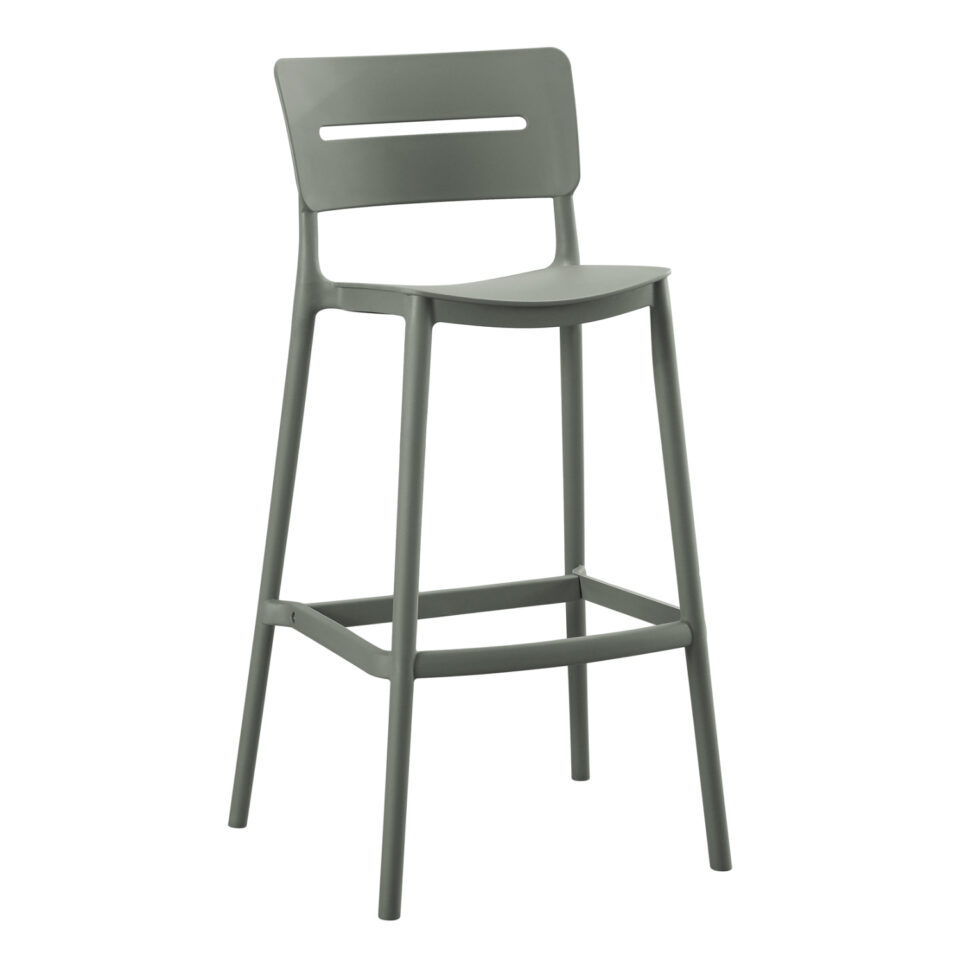 ΣΚΑΜΠΟ BAR ΠΟΛΥΠΡΟΠΥΛΕΝΙΟY OLIVE GREEN 37,2x50x101,5Υεκ.