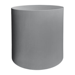 ΤΡΑΠΕΖΙ ΒΟΗΘΗΤΙΚΟ ΣΤΡΟΓΓΥΛΟ ΓΚΡΙ FIBER CEMENT Φ40x43Υεκ.