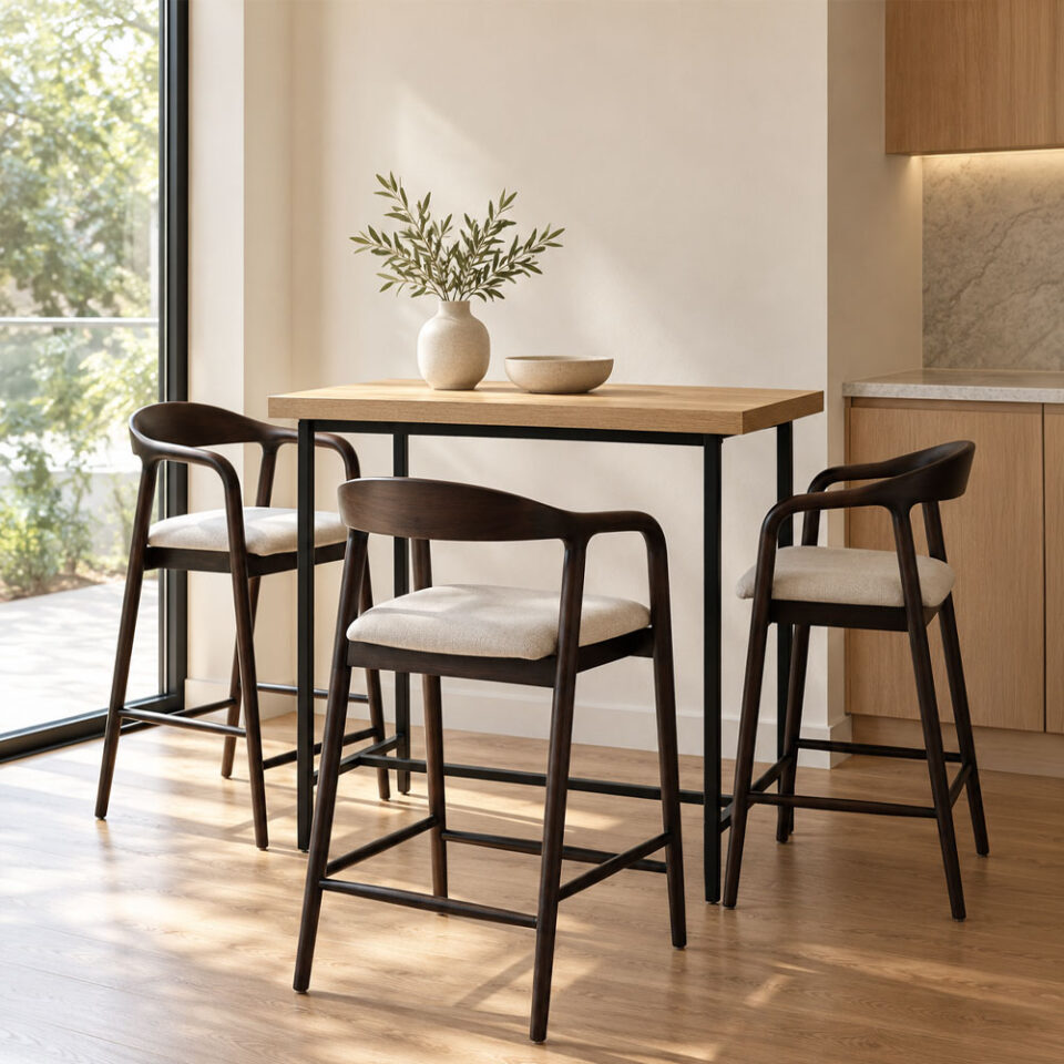 MERLO ΤΡΑΠΕΖΙ BAR SONOMA 100x45x90cm